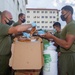 United Service Organzation Donates Pizza to ROM Marines
