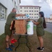 United Service Organzation Donates Pizza to ROM Marines