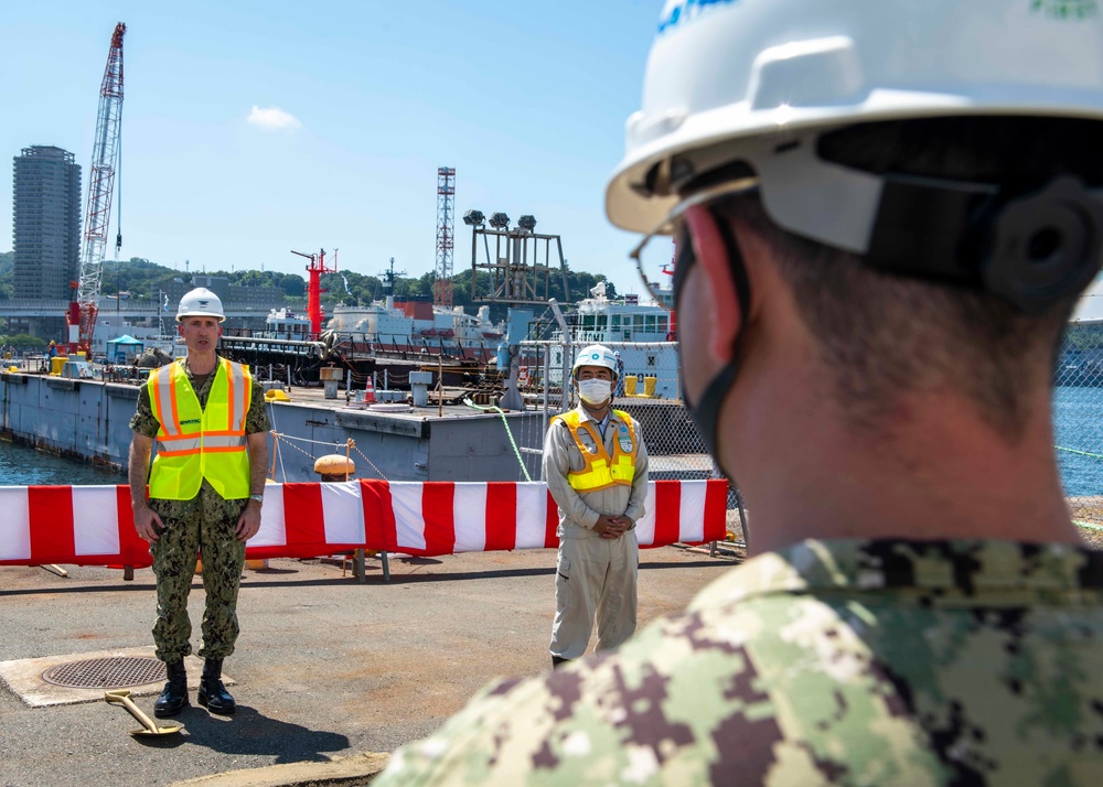 FLEET ACTIVITIES YOKOSUKA HOLDS GROUNDBREAKING CEREMONY FOR NEW PIER