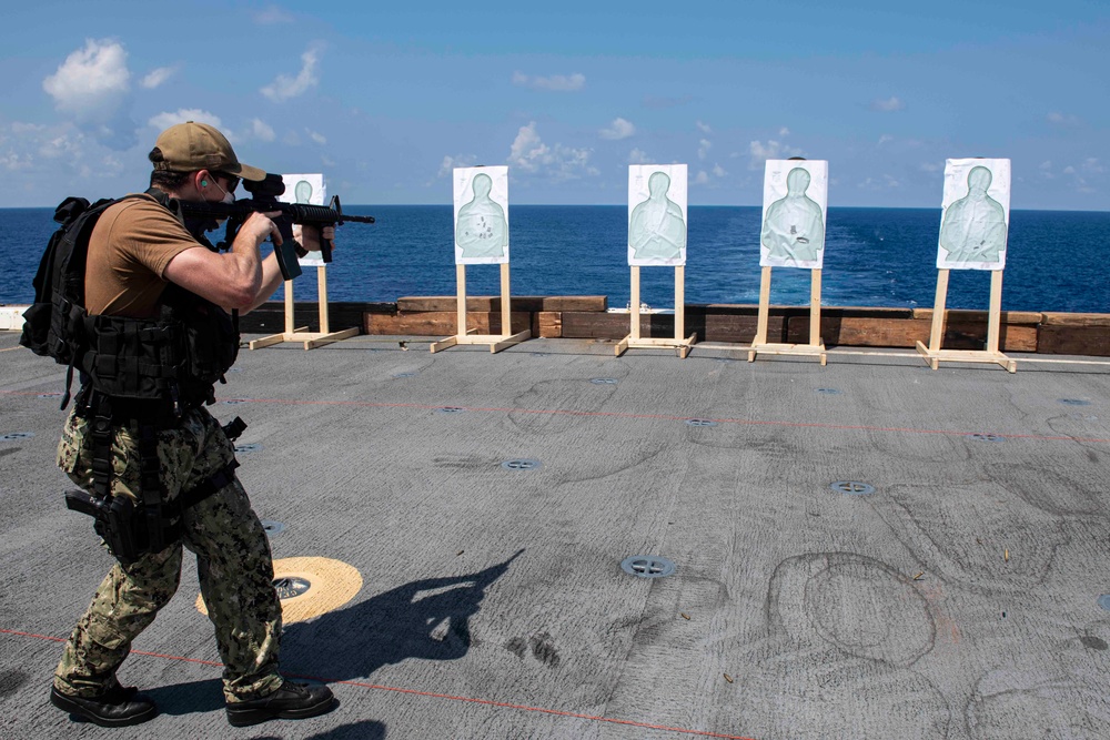 USS New Orleans VBSS Gun Shoot