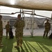 378 AEW leadership visit security forces down range