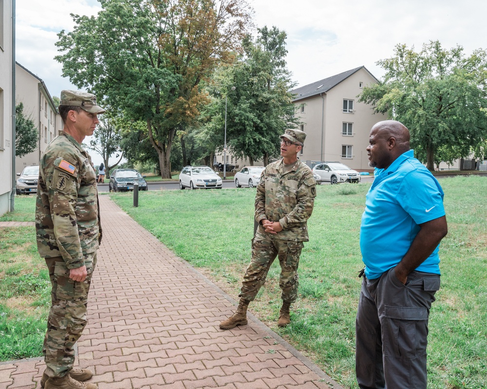 Command Sgt. Majors discuss improved housing options for single Soldiers