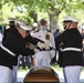 Modified Military Funeral Honors With Funeral Escort Are Conducted for U.S. Marine Corps Gunnery Sgt. Diego Pongo in Section 60