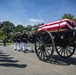 Modified Military Funeral Honors With Funeral Escort Are Conducted for U.S. Marine Corps Gunnery Sgt. Diego Pongo in Section 60