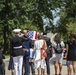 Modified Military Funeral Honors With Funeral Escort Are Conducted for U.S. Marine Corps Gunnery Sgt. Diego Pongo in Section 60