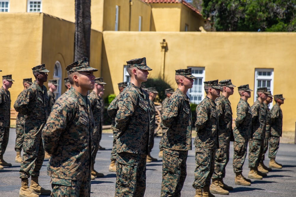 Echo Company Graduation Ceremony