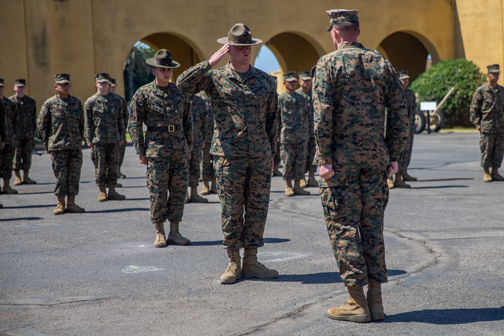 Echo Company Graduation Ceremony