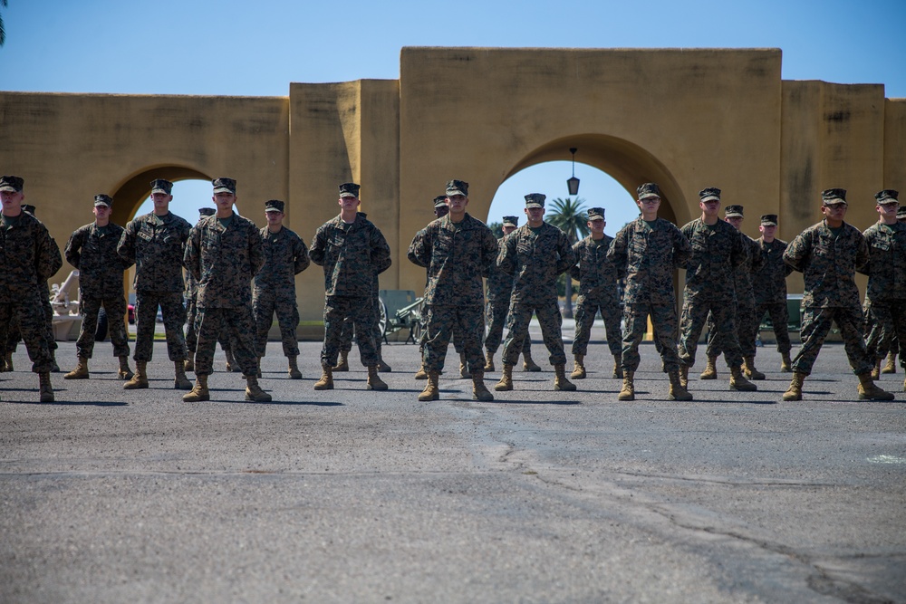 Echo Company Graduation Ceremony