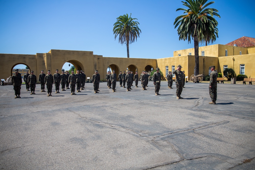 Echo Company Graduation Ceremony