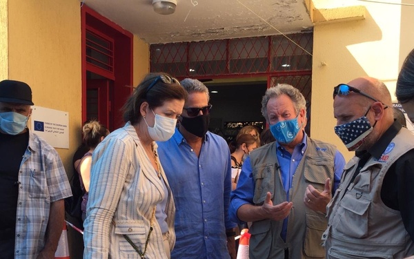 John Barsa visits various areas in Beirut with WFP Director and U.S. Ambassador