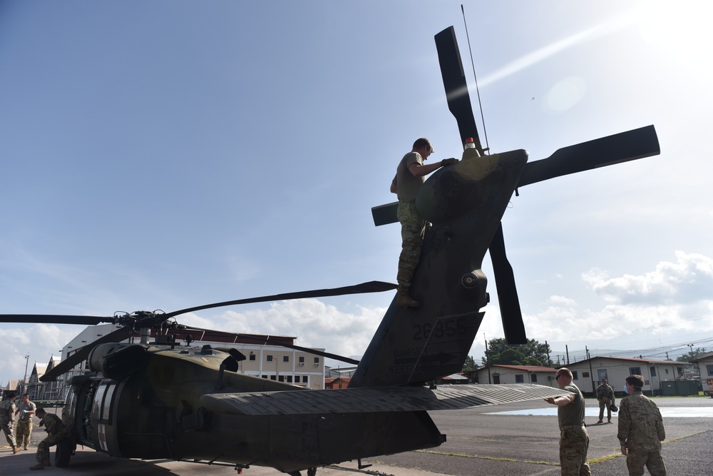 JTF-Bravo aeromedical evacuation teams save three lives in four weeks