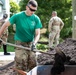 Warrant Officer Candidate Class constructs Sparta park improvements