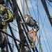 USS Constitution Conducts Climbing Aloft