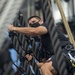 USS Constitution Conducts Climbing Aloft