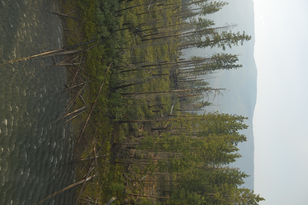 Oregon Army National Guard assists with Eastern Oregon forest firefighting operations