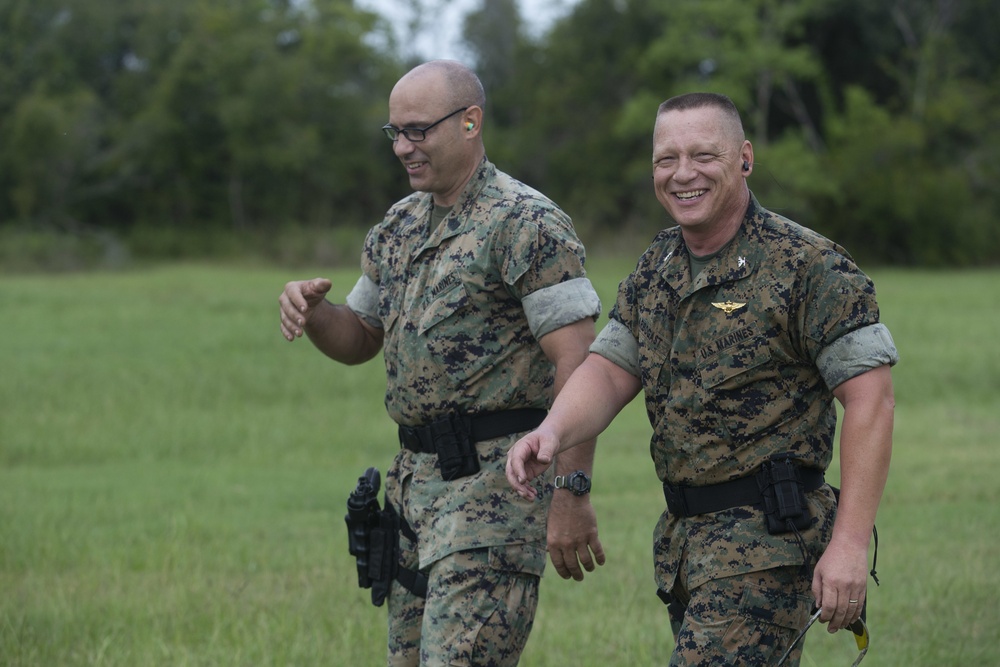 MCAS Beaufort Leadership Train with Special Reaction Team
