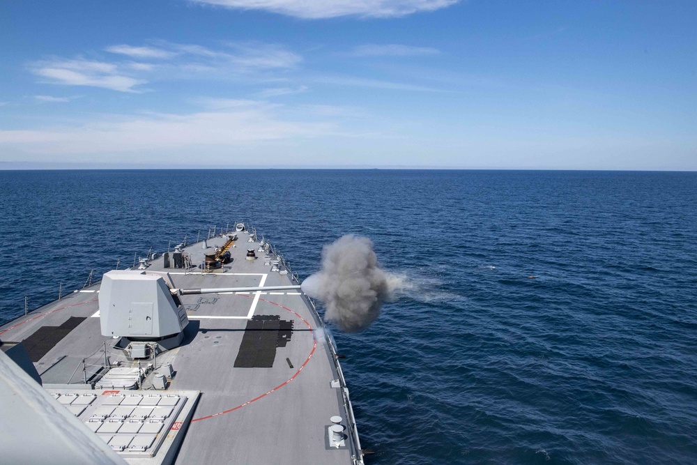 USS Thomas Hudner (DDG 116) and Royal Canadian Navy Conclude Operation Nanook with Live-Fire Exercise