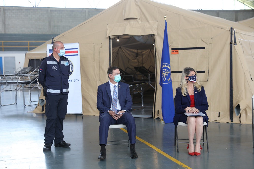 SOUTHCOM Donates Field Hospitals to Costa Rica