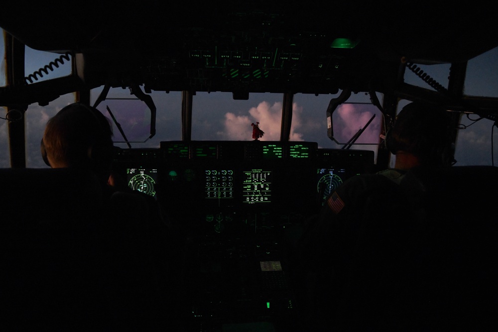 Hurricane Hunters fly Tropical Storm Laura