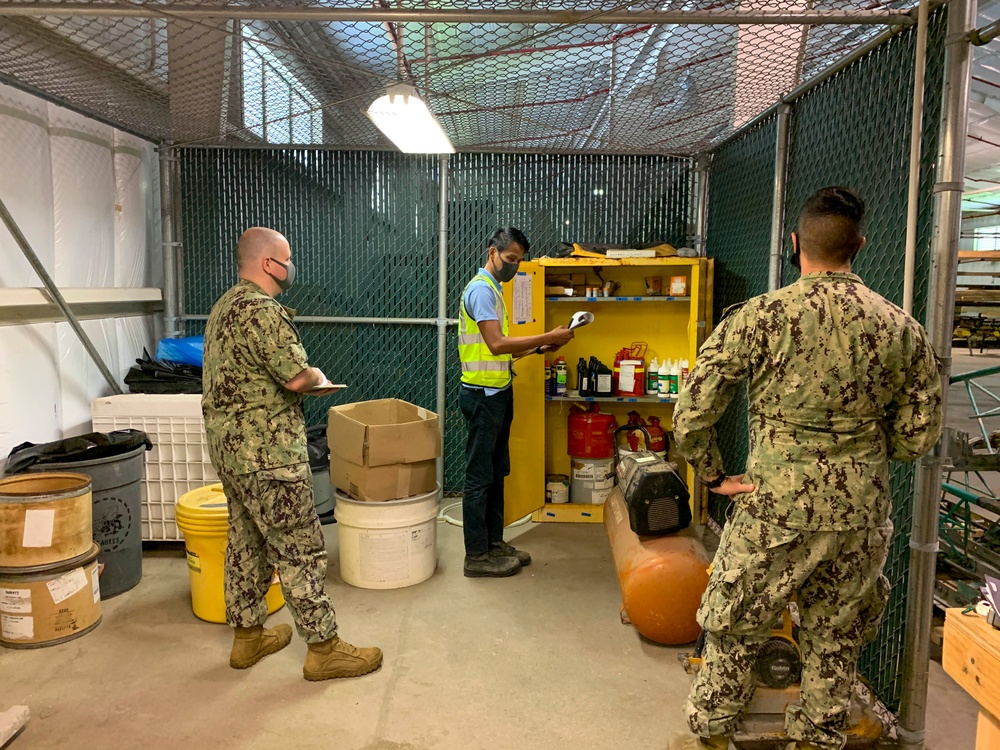 Seabees Support Diego Garcia Tennant Commands