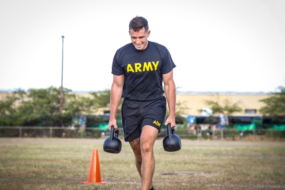 USARPAC BWC 2020: Hawaii, 9th MSC Soldiers compete in ACFT event