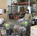 AZNG Service Members working at Food bank