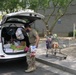 AZNG Service Members working at Food bank