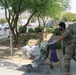 AZNG Service Members working at Foodbank