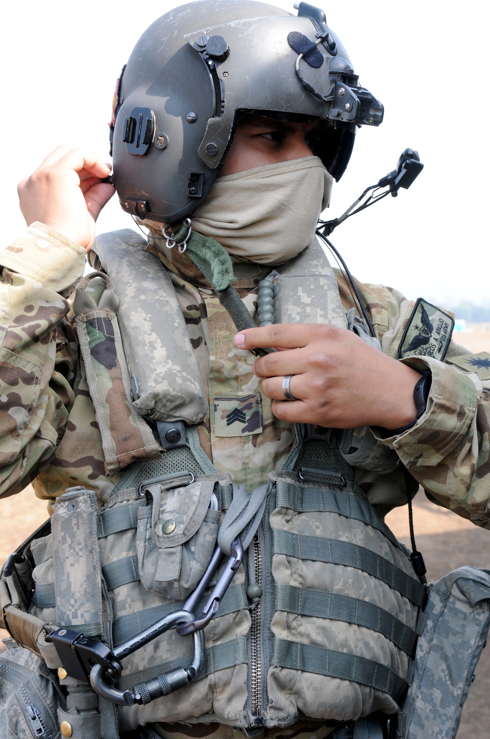 Cal Guard Soldiers work with CALFIRE to battle the LNU Lightning Complex fire