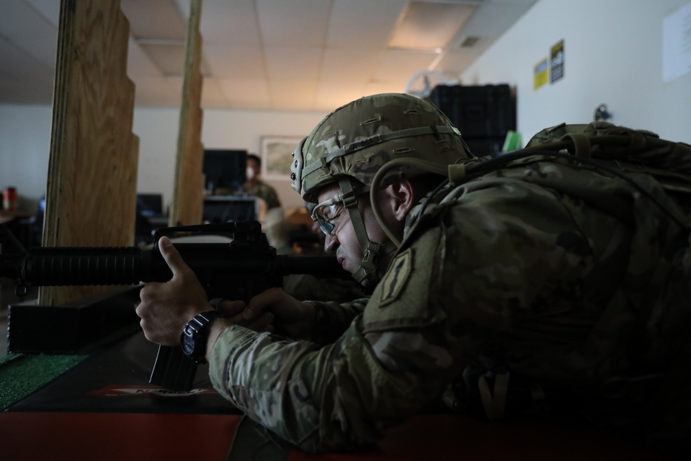 USARPAC BWC 2020: Hawaii, 100th Infantry Battalion NCO Competes in EST Range