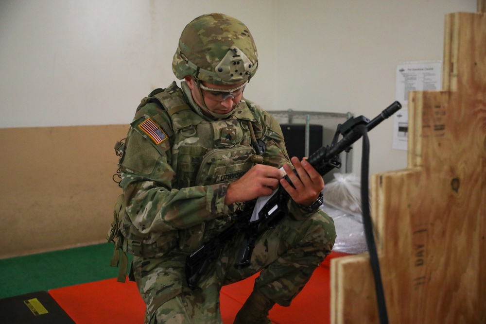 USARPAC BWC 2020: Hawaii, 100th Infantry Battalion NCO Competes in EST Range