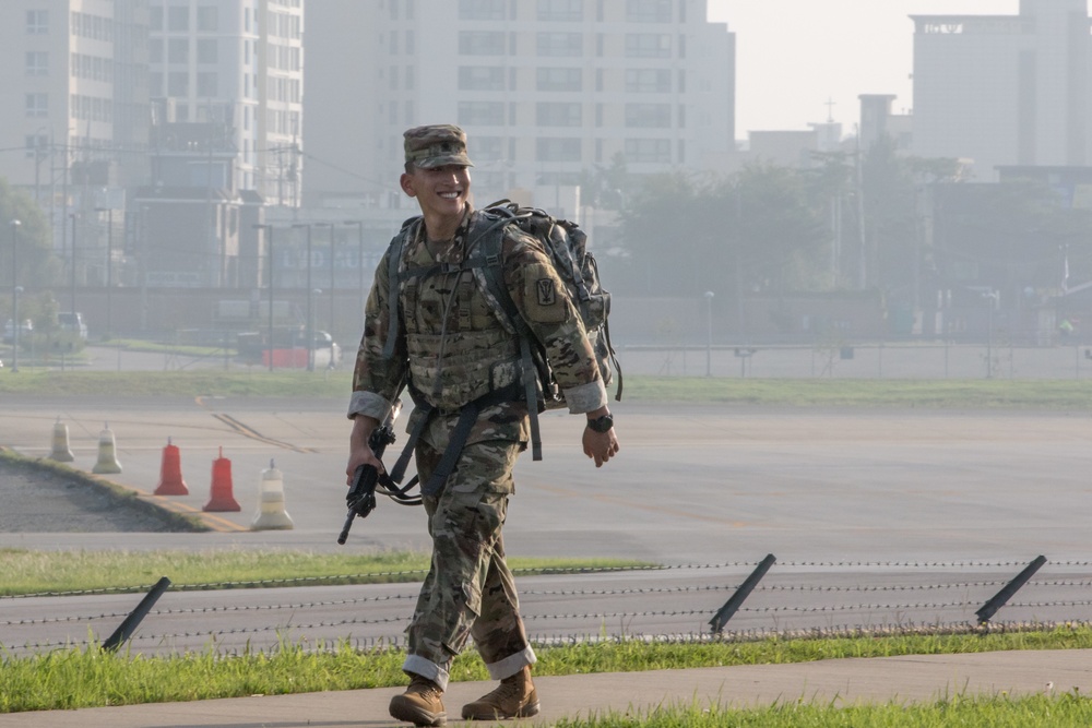 USARPAC BWC 2020: Korea, 501st Military Intelligence Brigade Soldier Competes in 12 Mile Ruck