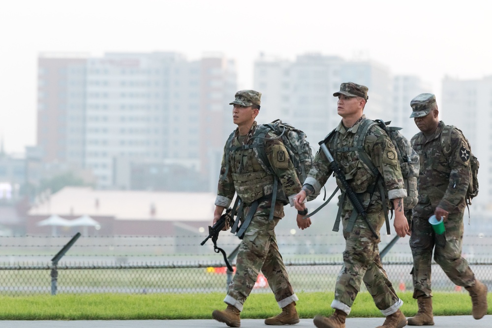 USARPAC BWC 2020: Korea, Eighth Army Soldiers Competes in 12 Mile Ruck