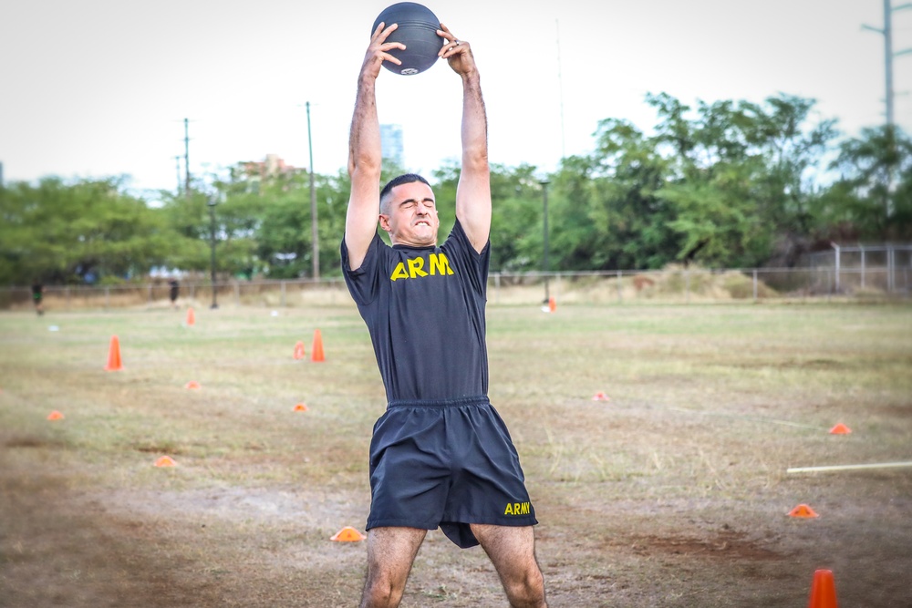 USARPAC BWC 2020: Hawaii, 25th ID Soldiers compete in ACFT event