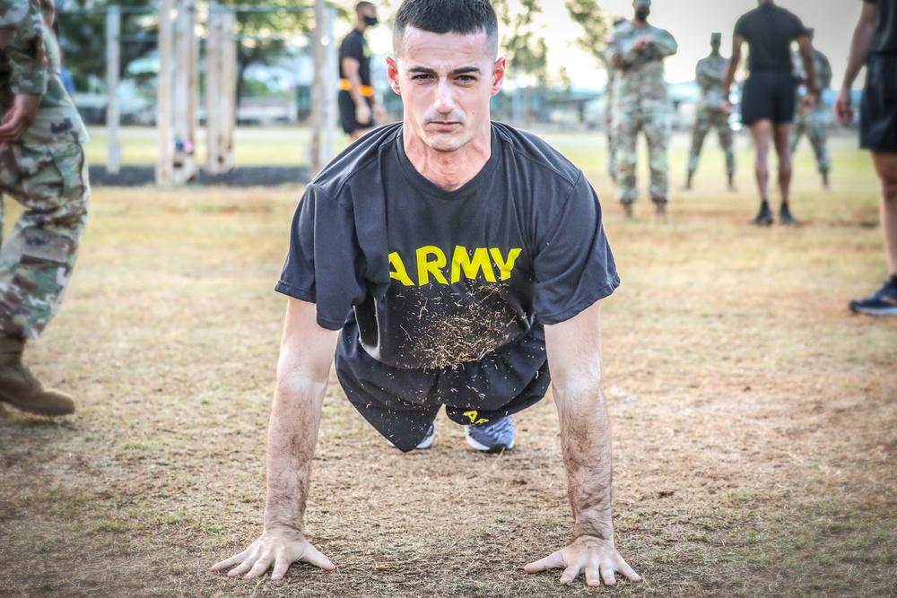 USARPAC BWC 2020: Hawaii, 25th ID Soldiers compete in ACFT event