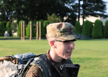 U.S. Army Japan Best Warrior NCO, Soldier ruck it out during U.S. Army Pacific BWC 2020