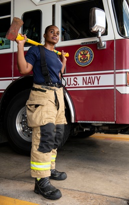 Guantanamo Bay's First Woman Fire Captain