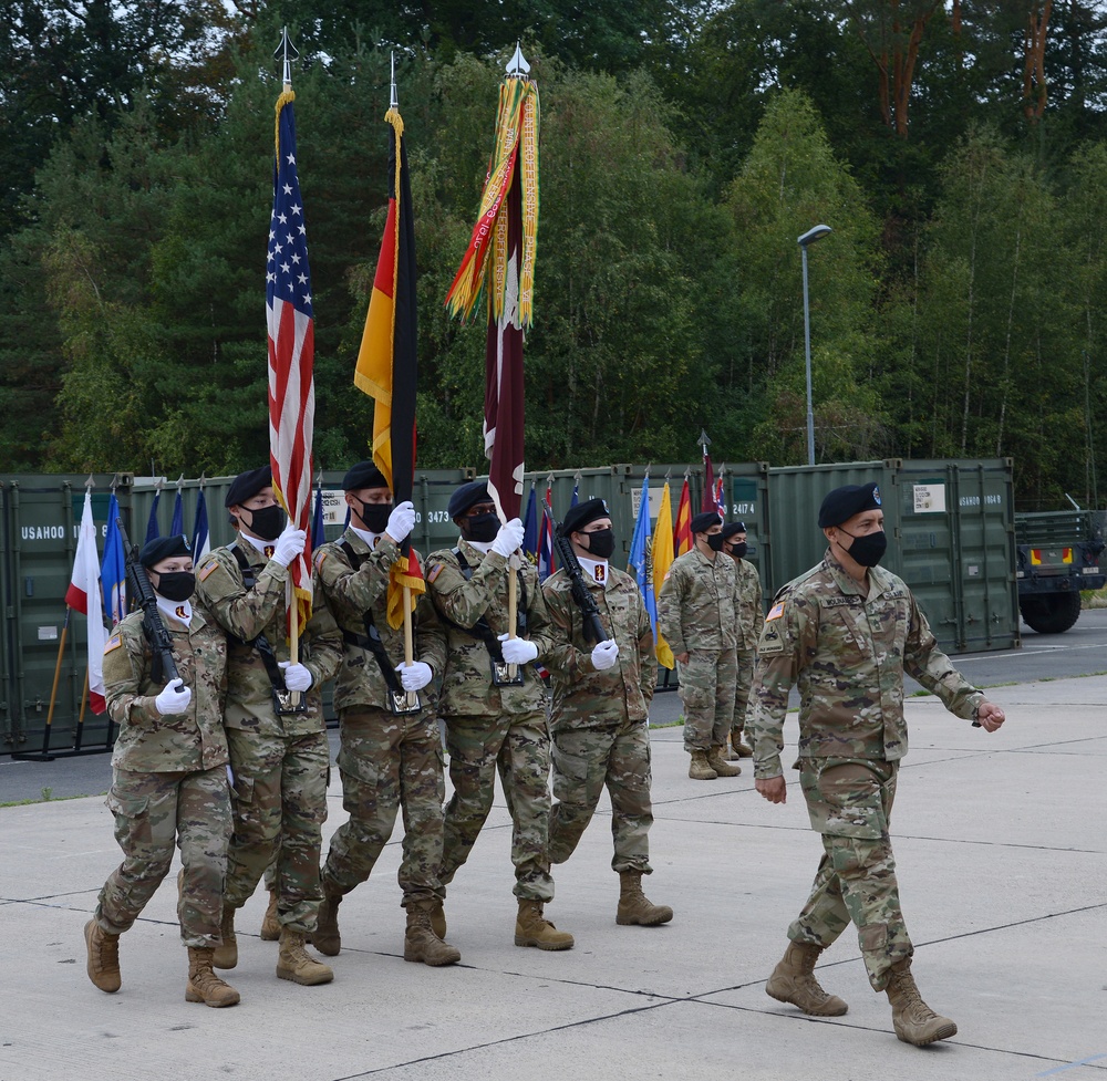 212th Combat Support Hospital, Relinquishment of Responsibility Ceremony