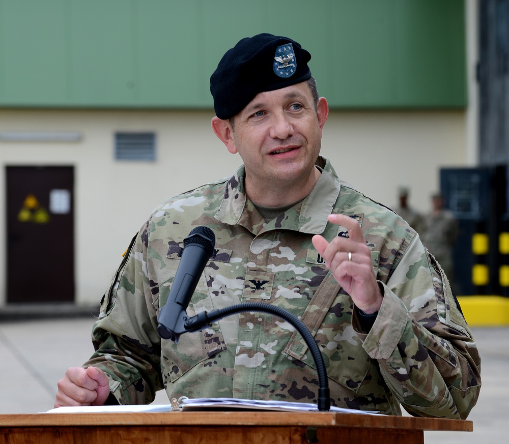 212th Combat Support Hospital, Relinquishment of Responsibility Ceremony