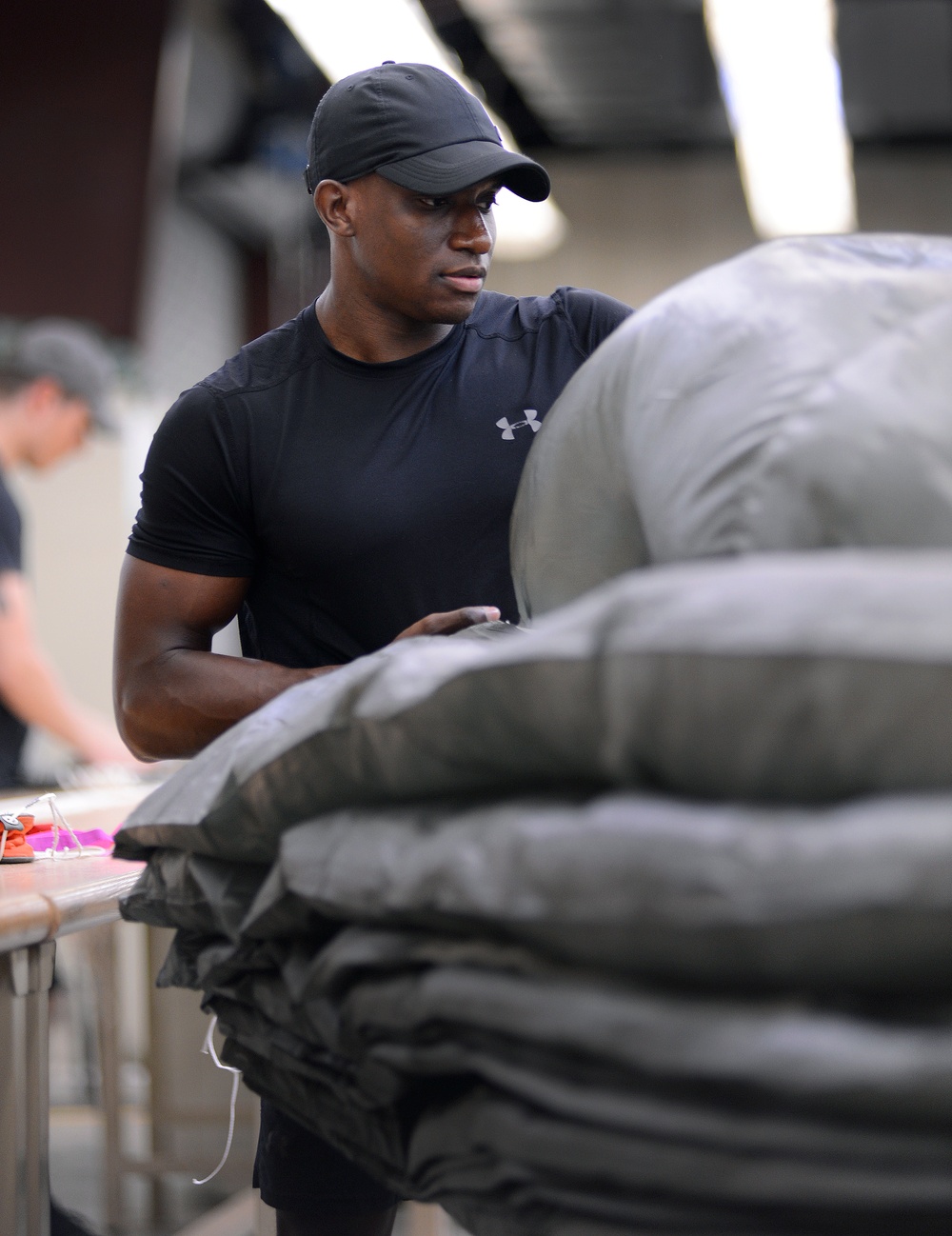 USAJFKSWCS Riggers Repack Reserve Parachutes