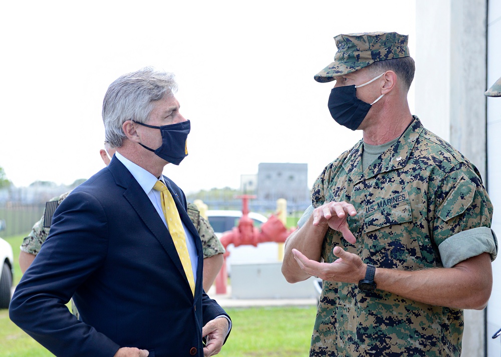 SECNAV Visits Naval Submarine Base Kings Bay, Ga.