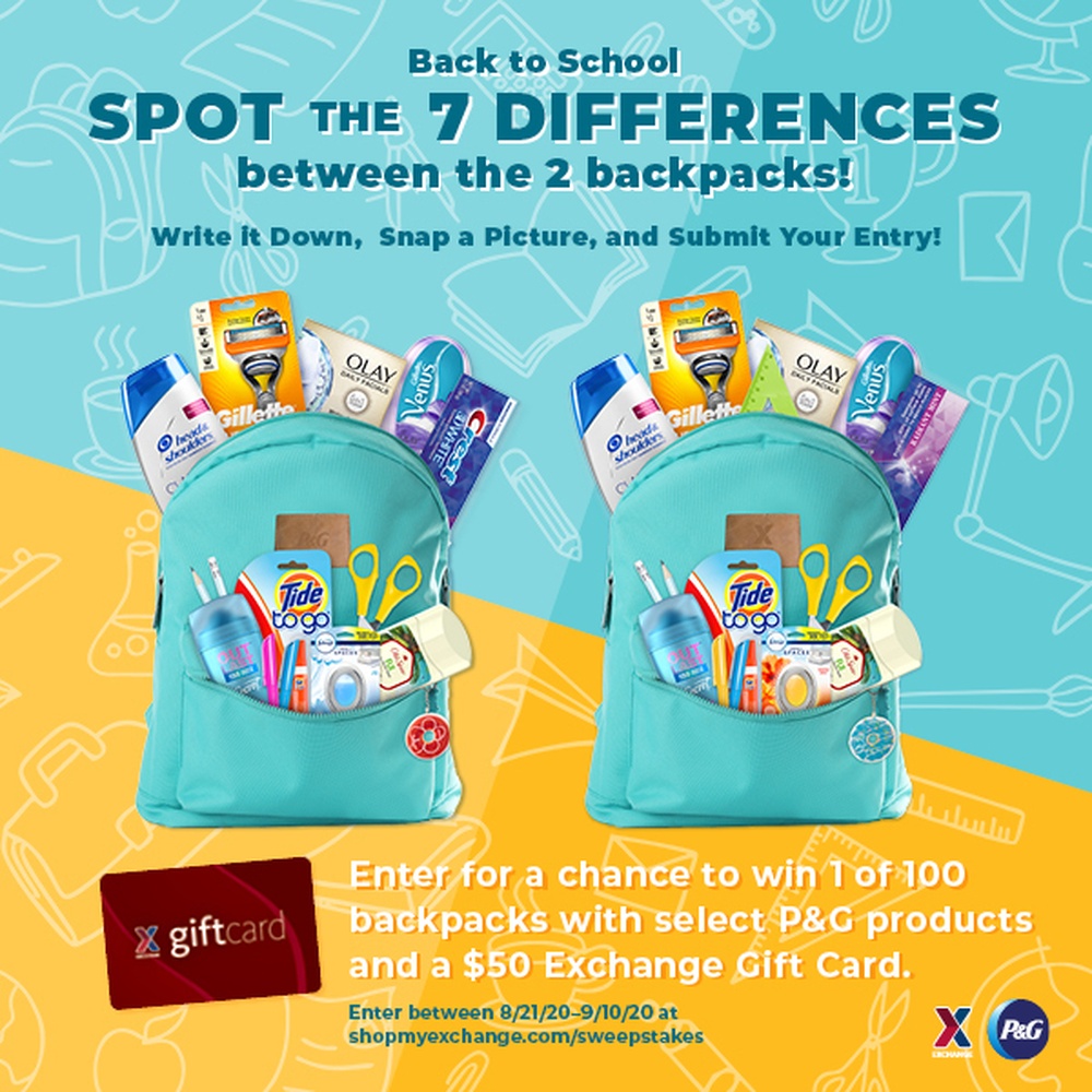 P&G Back to School Sweepstakes - Exchange Community Hub