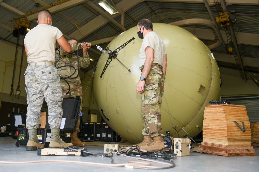 156th Combat Comms test equipment