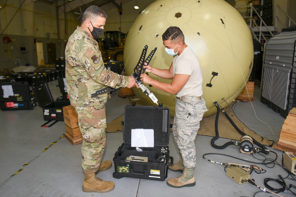 156th Combat Comms test equipment