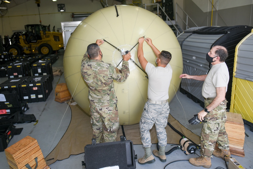 156th Combat Comms test equipment