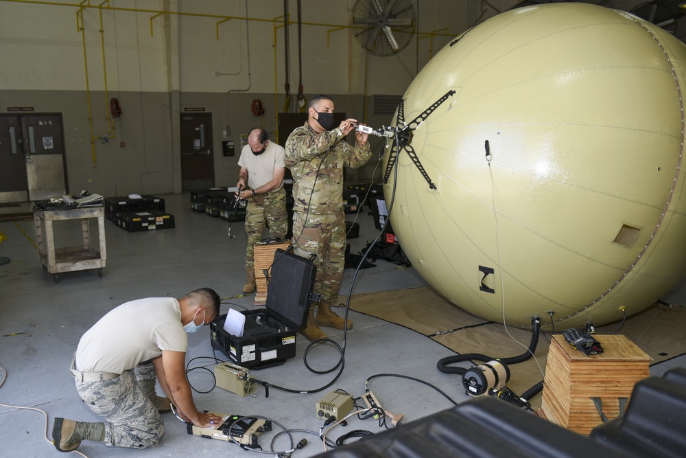 156th Combat Comms test equipment