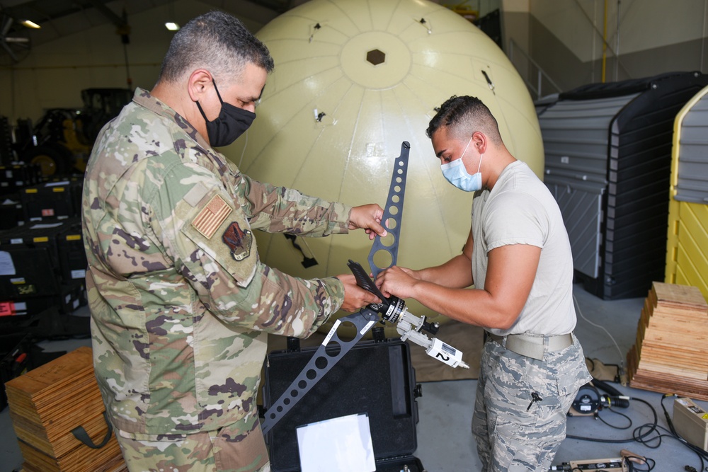 156th Combat Comms test equipment