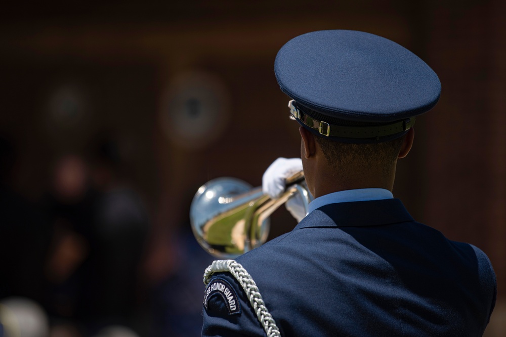 Dyess AFB honor guard; honoring those that served