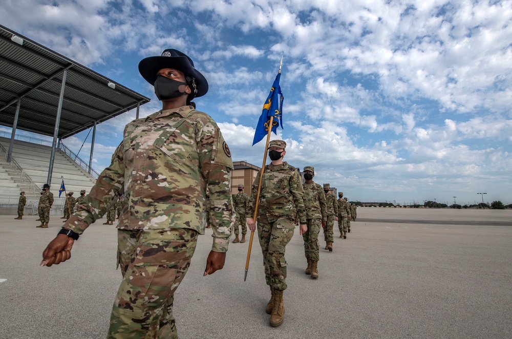 U.S. Air Force Basic Military Training Graduation and Coining Ceremony