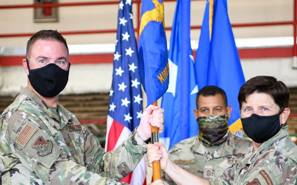 Col. Dawn Junk assumes command of 156th Mission Support Group